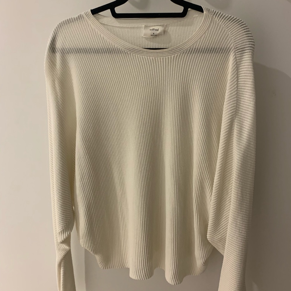 Wilfred dolman ribbed long sleeve